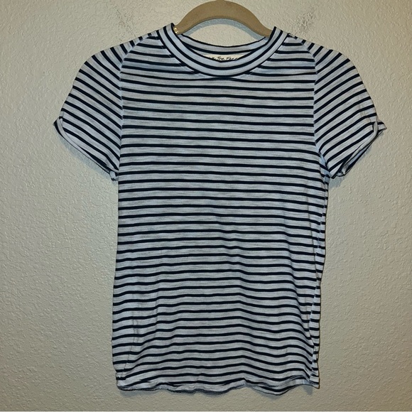 Free People We the Free Night Sky Stripe T-Shirt - Picture 2 of 5